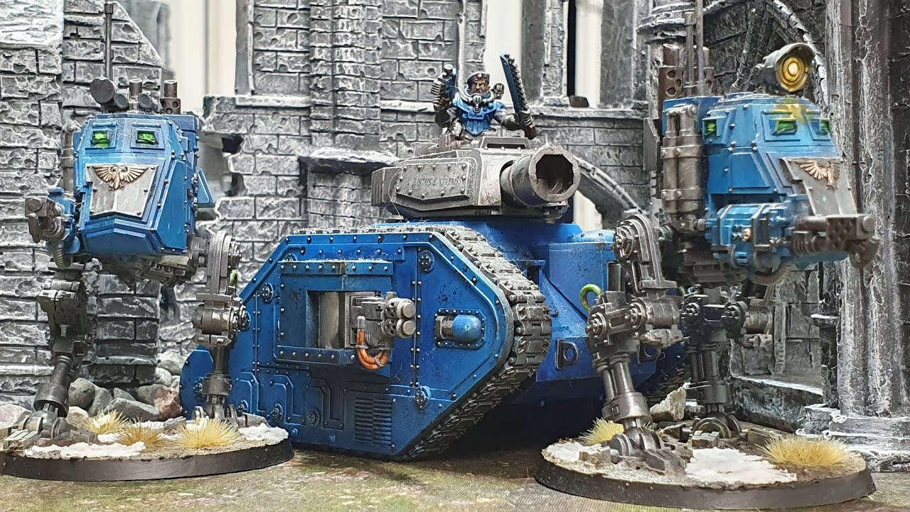 You're in The Guard son! 4 player, 4 way Warhammer 40k battle report.