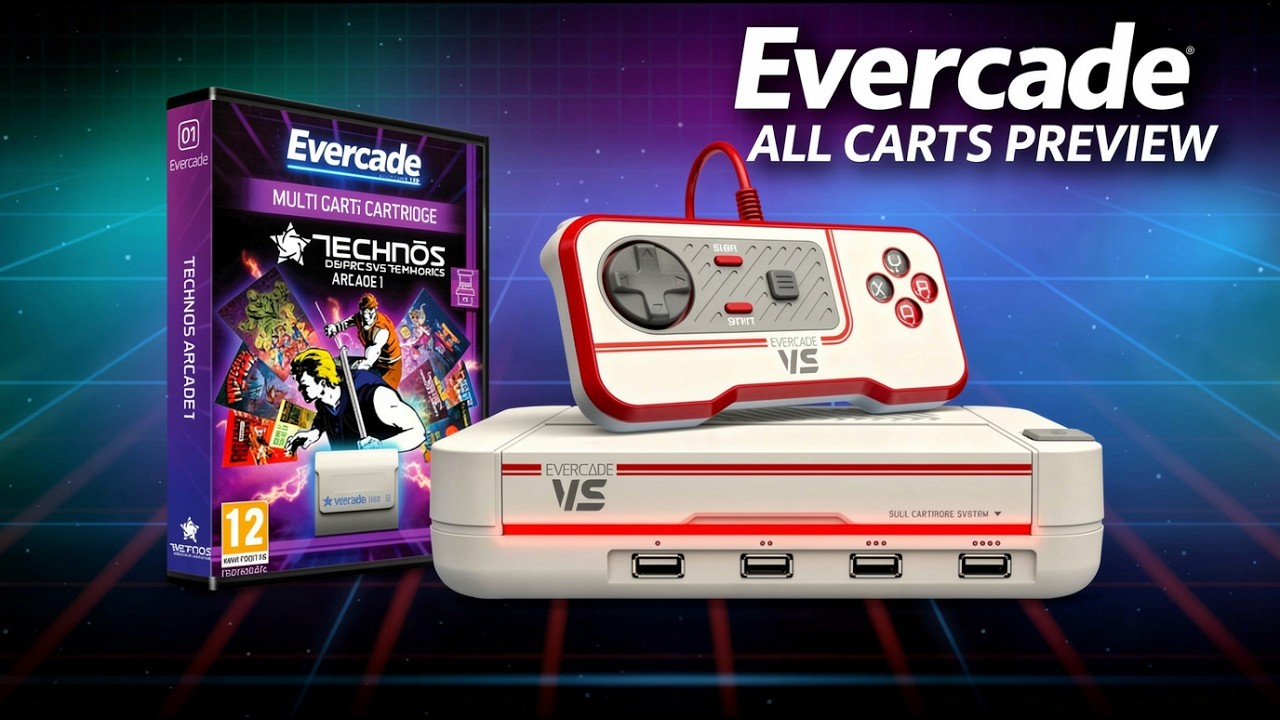 Evercade (all carts preview)