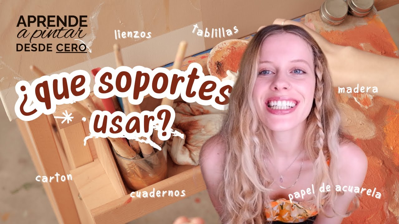 Cómo elegir el mejor soporte: qué usar para pintar | todo lo que debes saber sobre soportes
