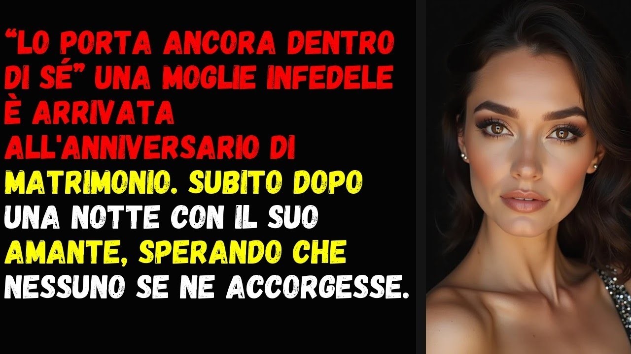 “Lo Porta Ancora Dentro Di Sé” Una Moglie Infedele È Arrivata All'anniversario Di Matrimonio