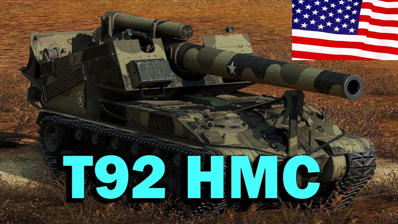 T92 HMC - Патч 1.0 - 8 фрагов в бою с 10 лвл на карте Рудники!
