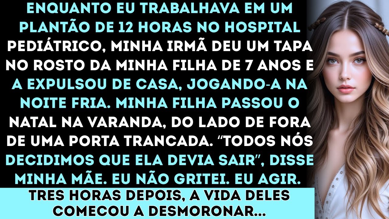 “Minha filha de 7 anos passou o Natal na varanda, depois que minha família a expulsou durante...