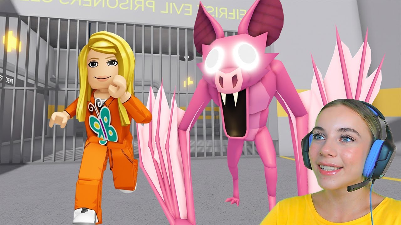 ПОБЕГ ИЗ ТЮРЬМЫ ЛЕТУЧЕЙ МЫШИ в ROBLOX!