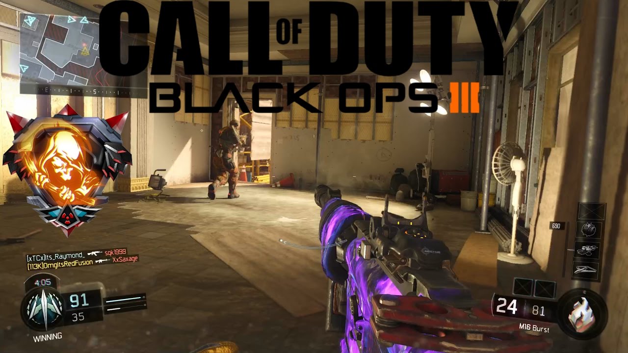 THE M16 IS THE BEST GUN IN BO3! M16 BEST CLASS SETUP! (BLACK OPS 3 M16)