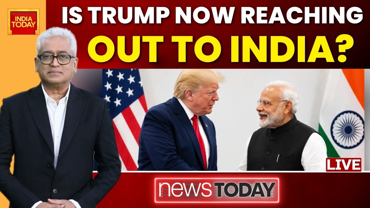 Rajdeep Sardesai LIVE: Is Donald Trump Now Reaching Out To India? | Marco Rubio Excl | NewsToday