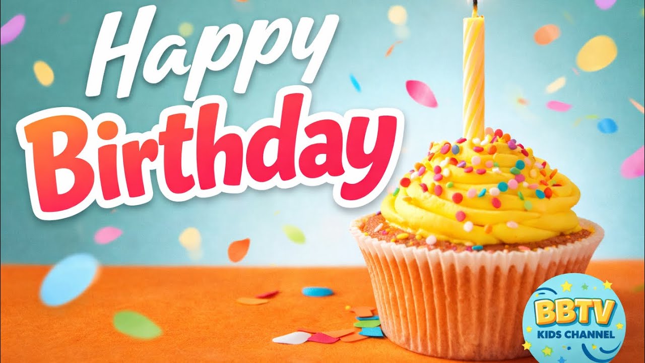 Happy Birthday Song for Kids | Celebrate and Sing Along 🎉