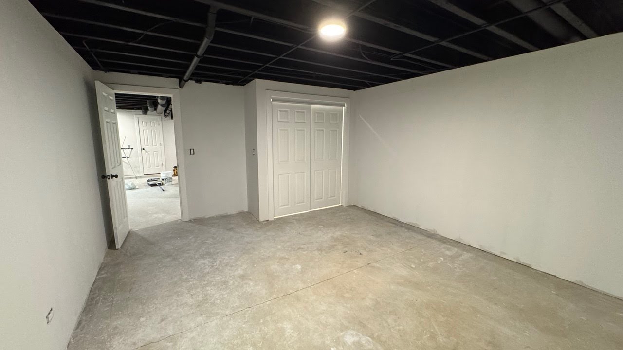 Basement Remodel | Framing, Drywall and Primer Preparation