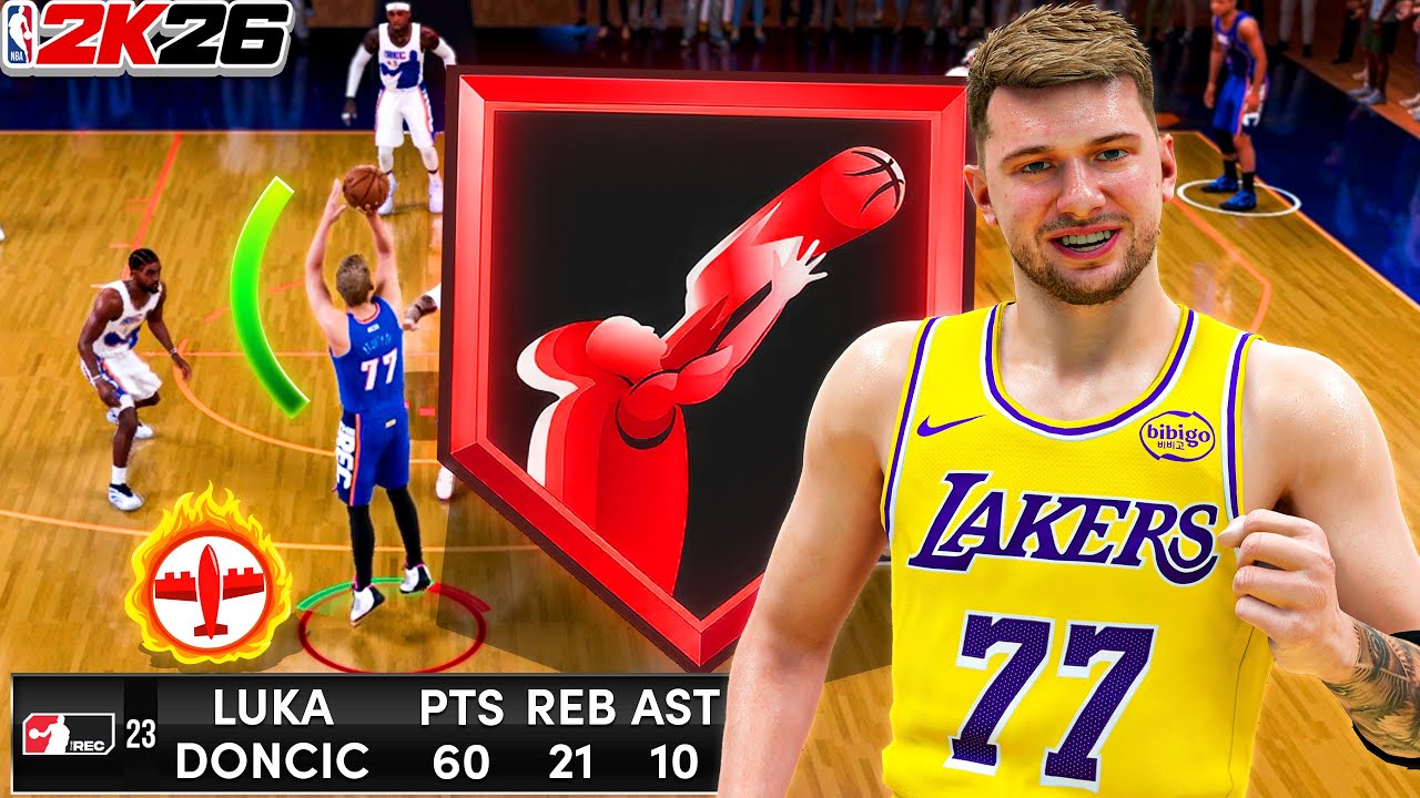 This Luka Doncic Build is a OFFENSIVE MAGICIAN on NBA 2K26