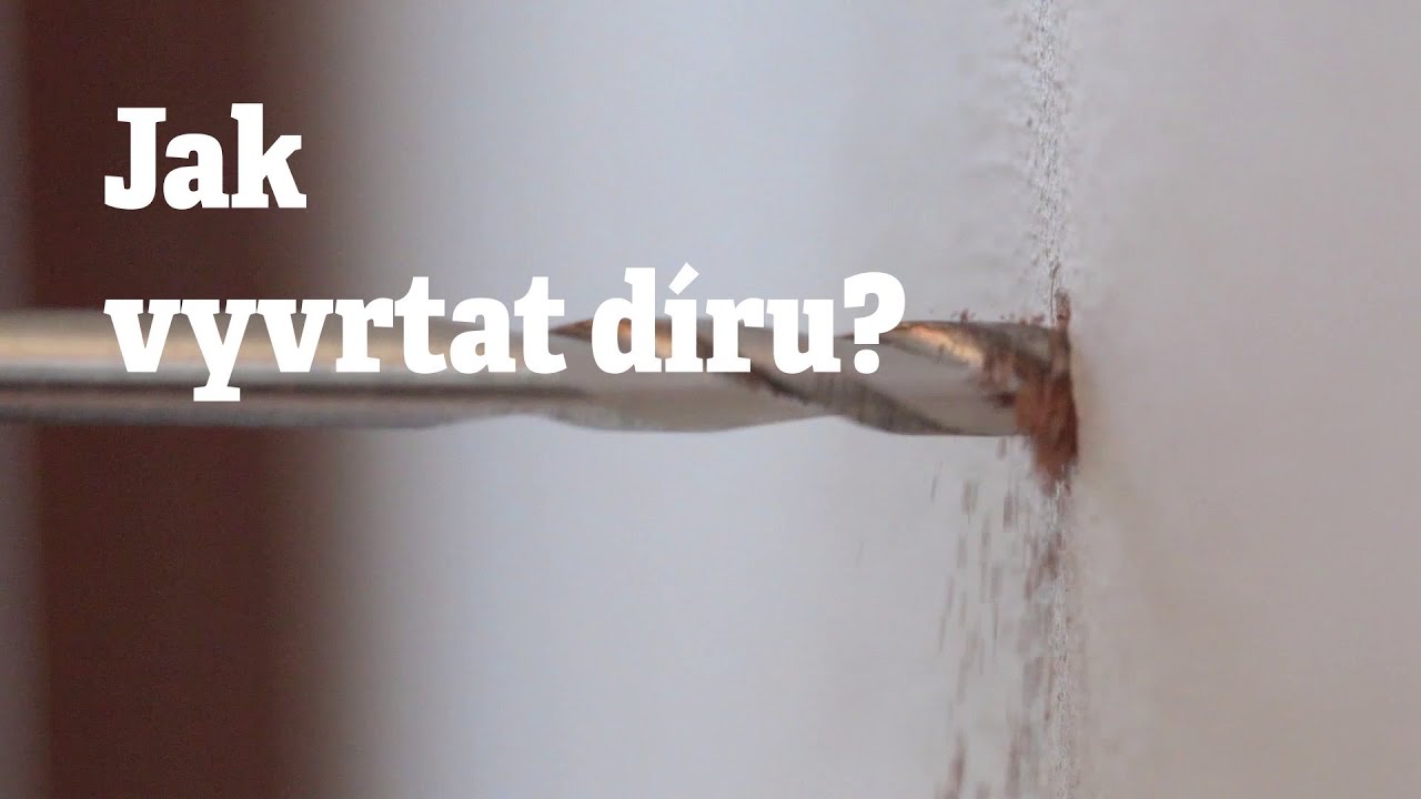 EXTRA Vrt&aacute;n&iacute; d&iacute;ry pro hmoždinku - Jak vyvrtat d&iacute;ru? | RentSetGo