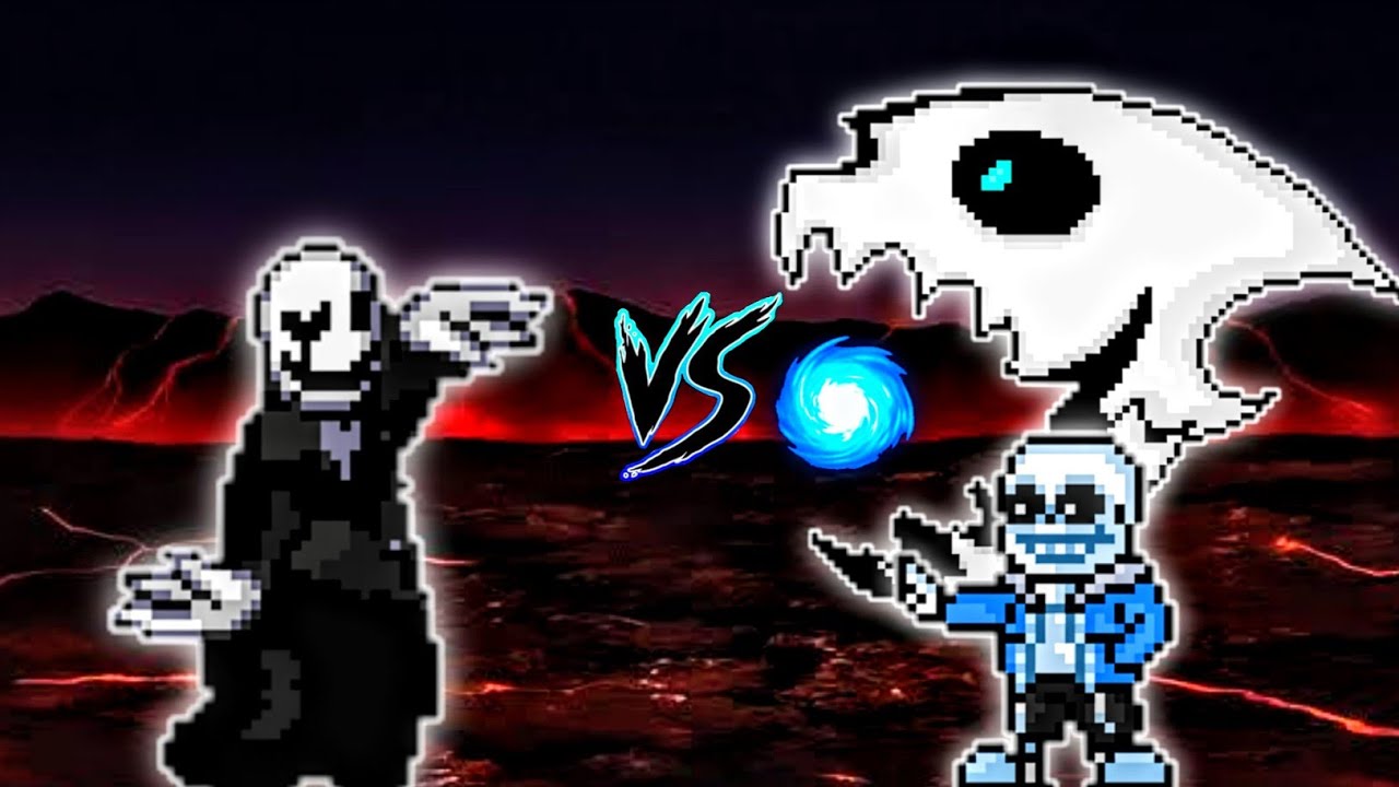 WD Gaster V2 (New) VS Sans in Jump Force Mugen