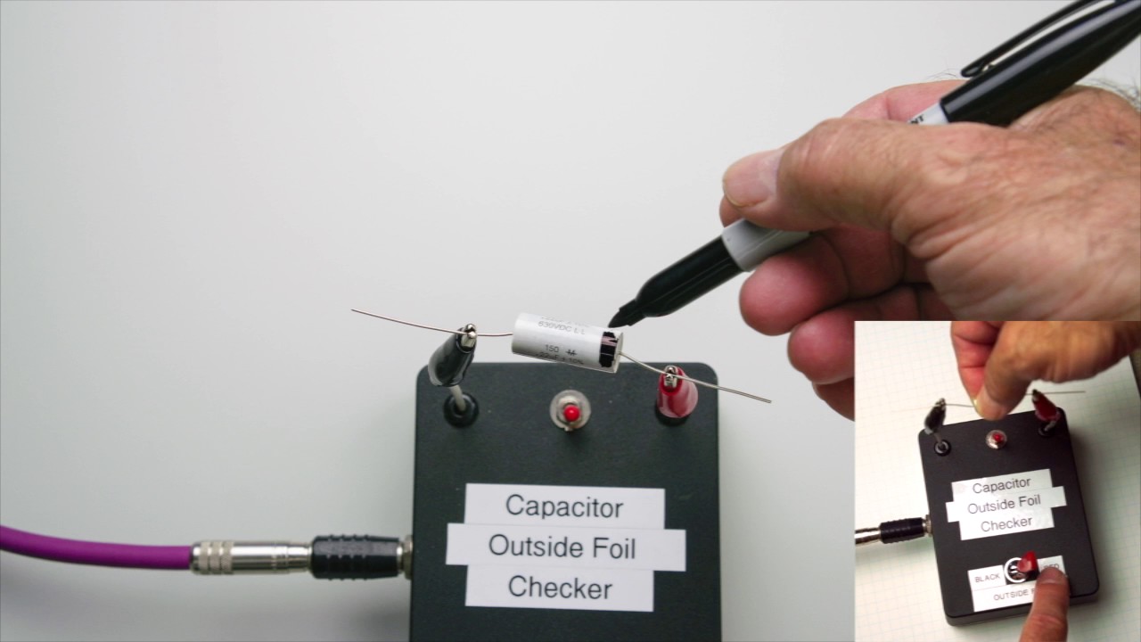 Karma Guitar Amplifiers - Capacitor Foil Test
