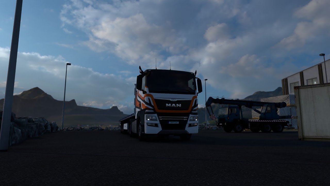 Euro Truck Simulator 2 Odc. 12 Trasa Tórshavn(FO) - Reykjavík(IS)
