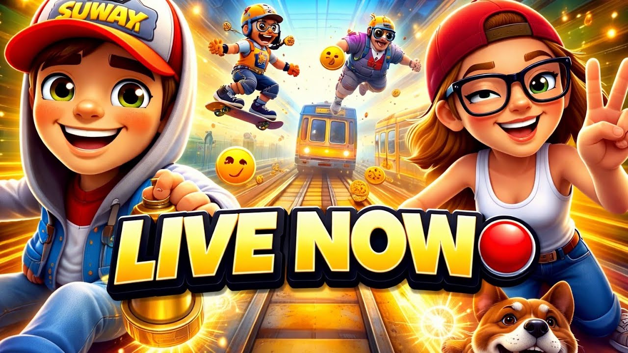 🚆 Subway Surfers Live Stream | Aaj Kitna Score Jayega? 😱