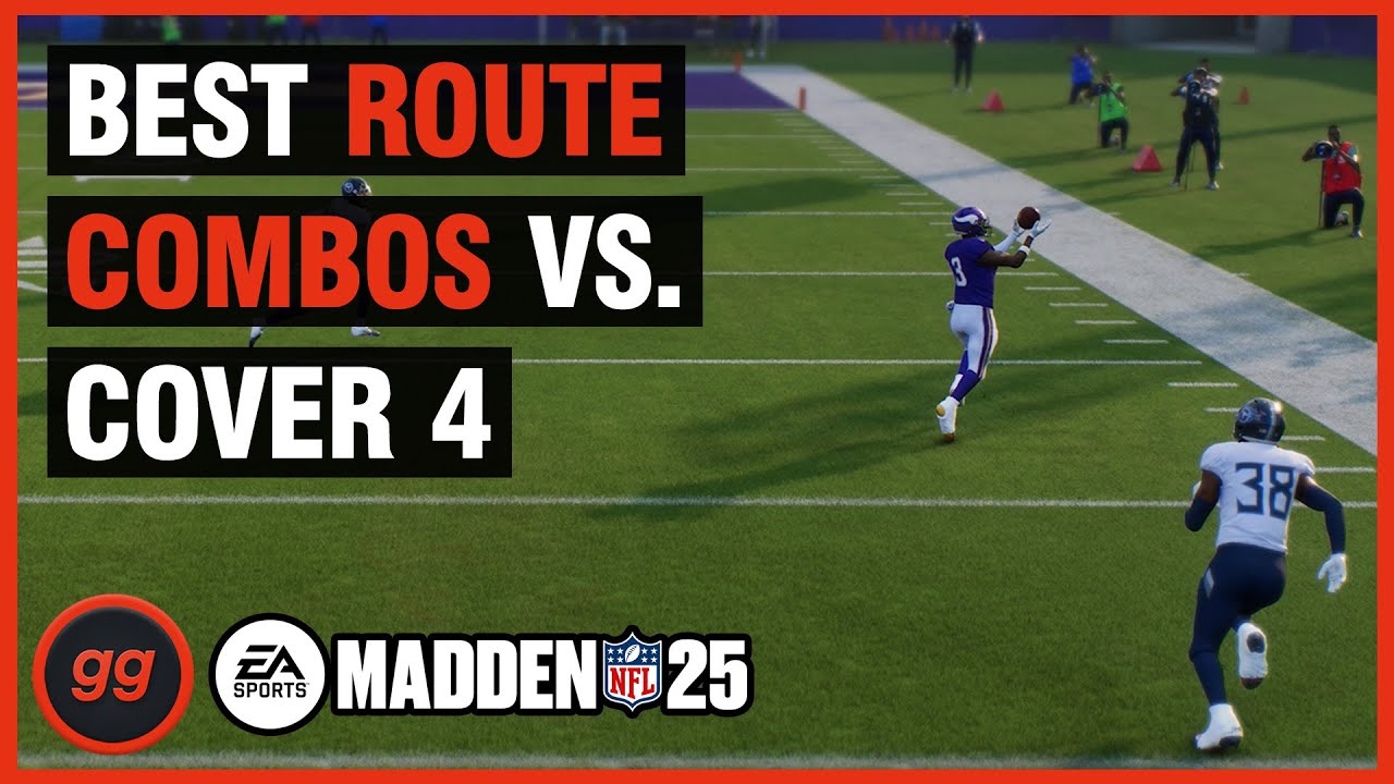 10 SIMPLE Route Combos to Beat Cover 4 Drop in Madden