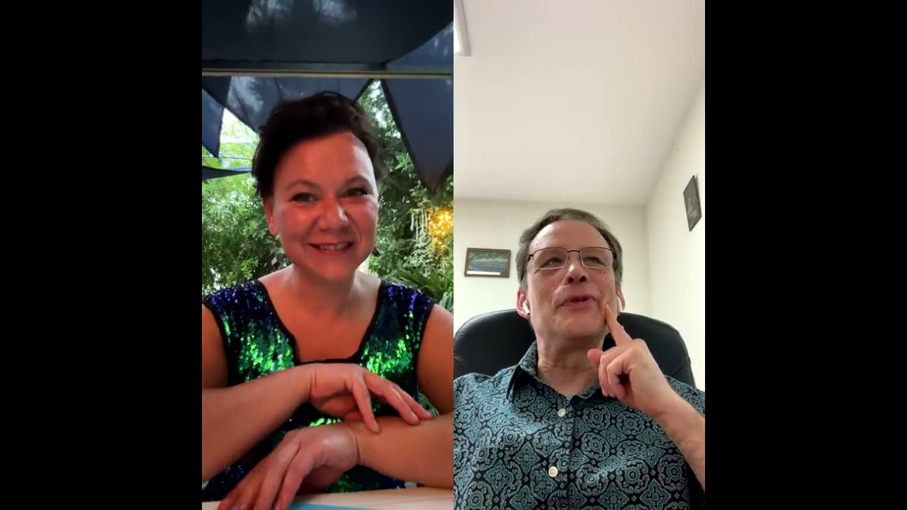 Essenz : Conversation with Alla Gonchar überträgt einen Livestream with Dmtri Novgorosky Part 1.