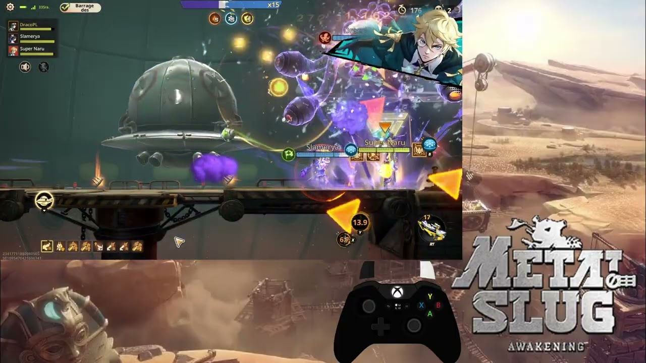 Metal Slug awakening Croisade Conjointe 4500+ stratégie spéciale