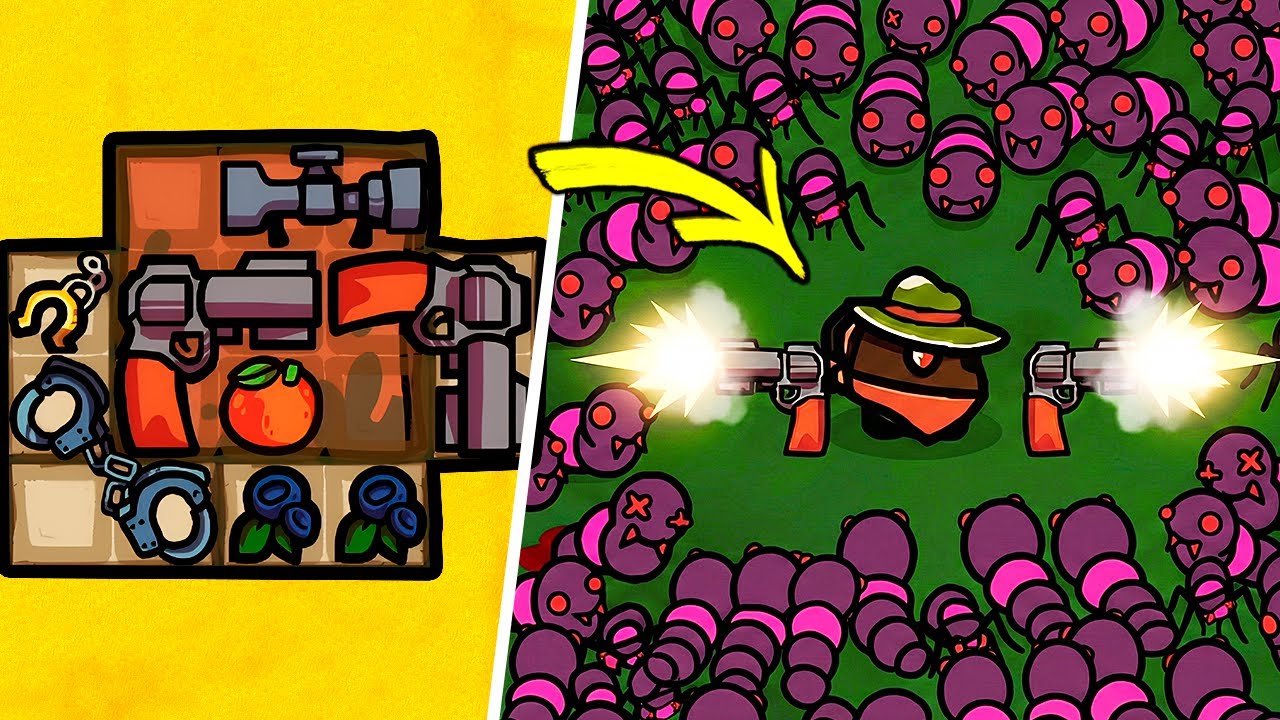 ESSE NOVO ROGUELIKE DE MOCHILINHA TEM UM POTENCIAL INSANO! Backpack Raiders