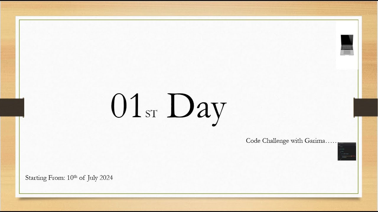 Day-01 II DSA Code Challenge with java II  implementing loop Pattern Questions