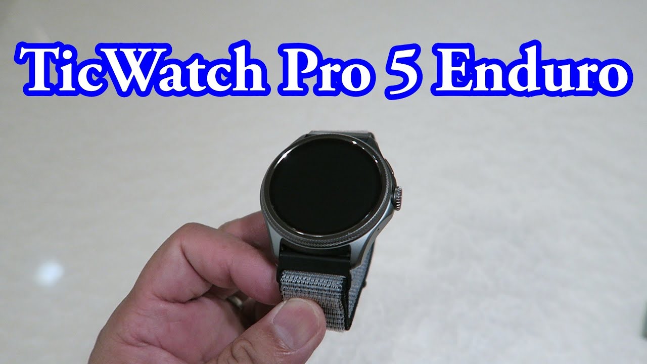 【Ticwatch Pro 5 Enduro】スレートグリーンってどんな色？