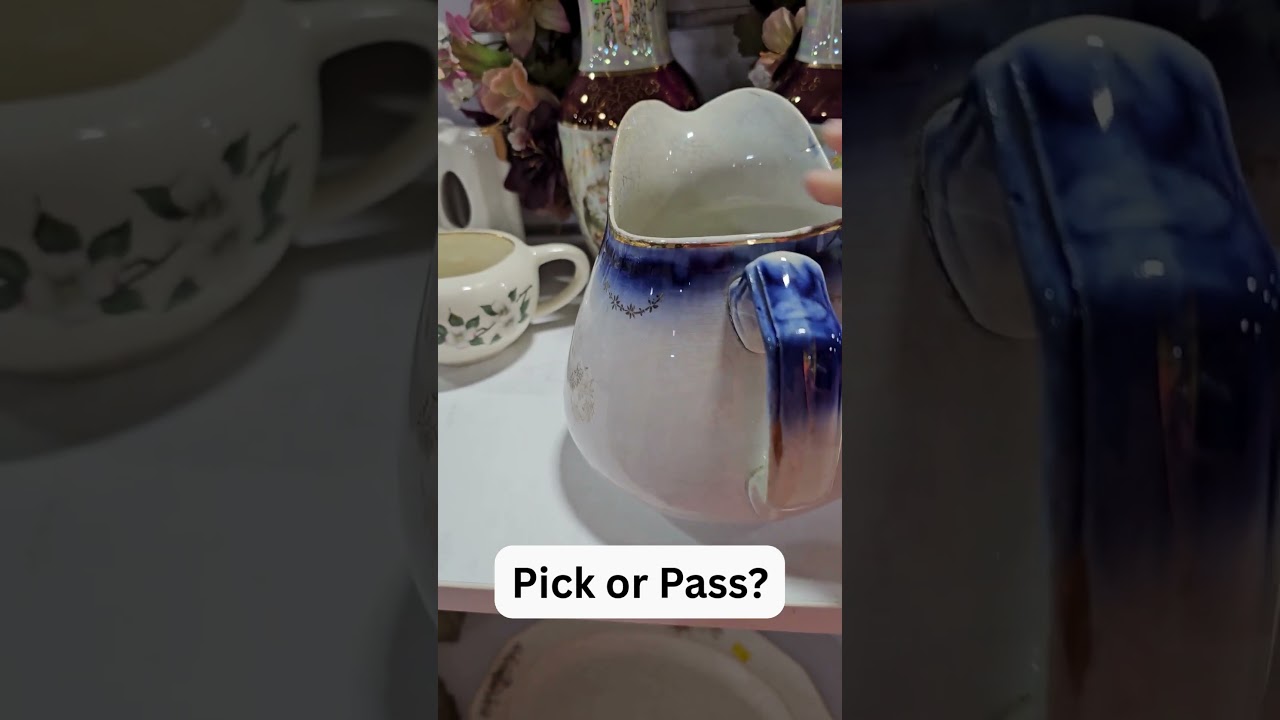 Pick or Pass? #vintagefinds #thriftstorefinds #vintagedecor #thriftwithme