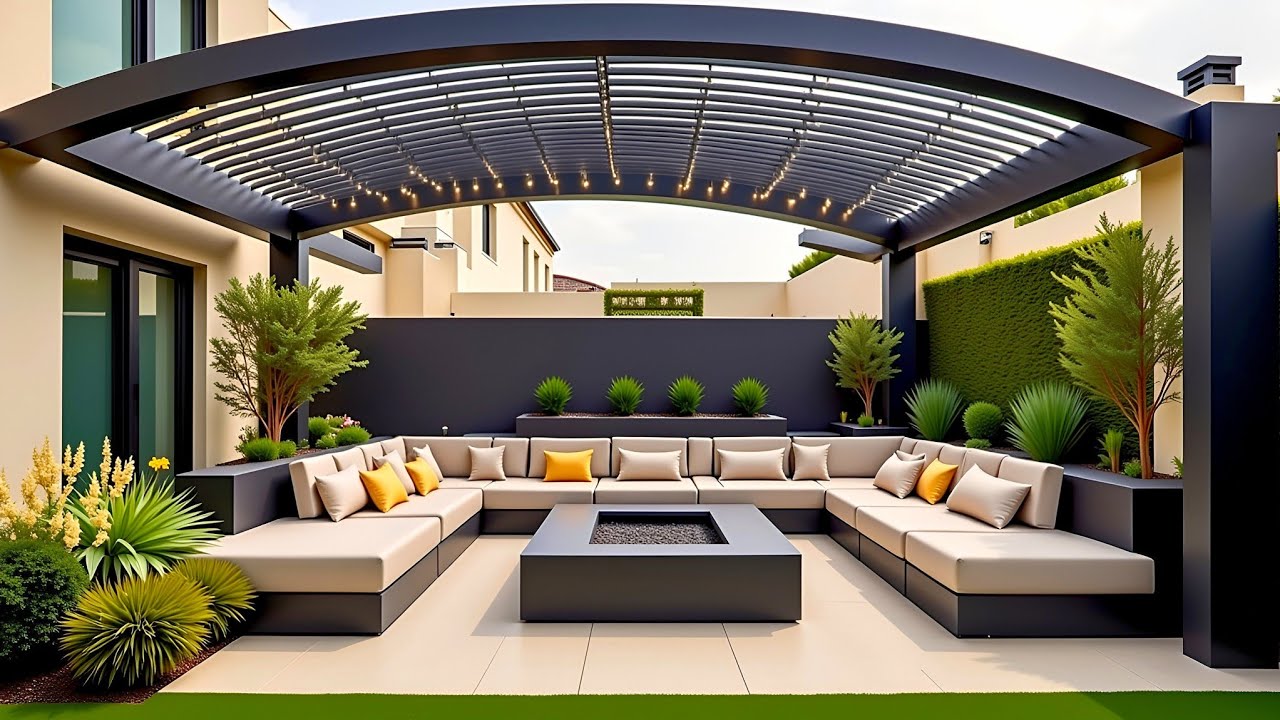 +300 Modern Pergola Designs 2026| Outdoor Seating for Home Backyard Patio, Terrace & Rooftop garden