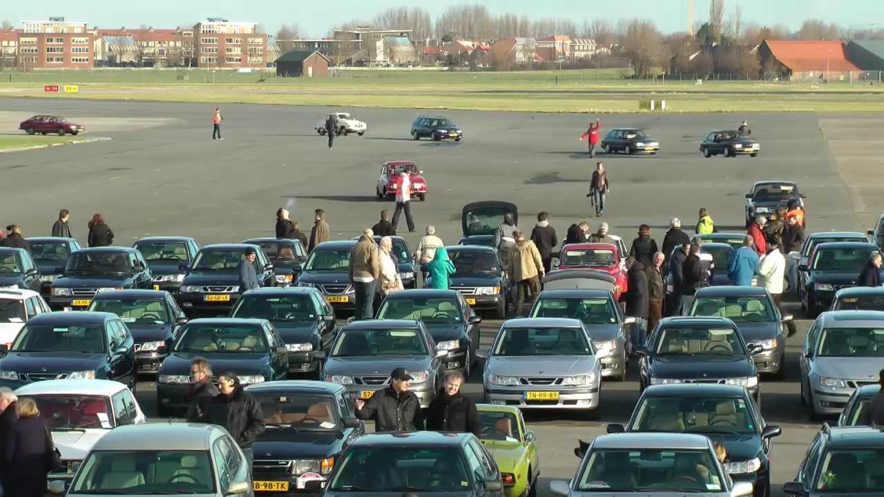 We are many, We are SAAB - The Dutch event  Valkenburg Airfield on 15th January 2012