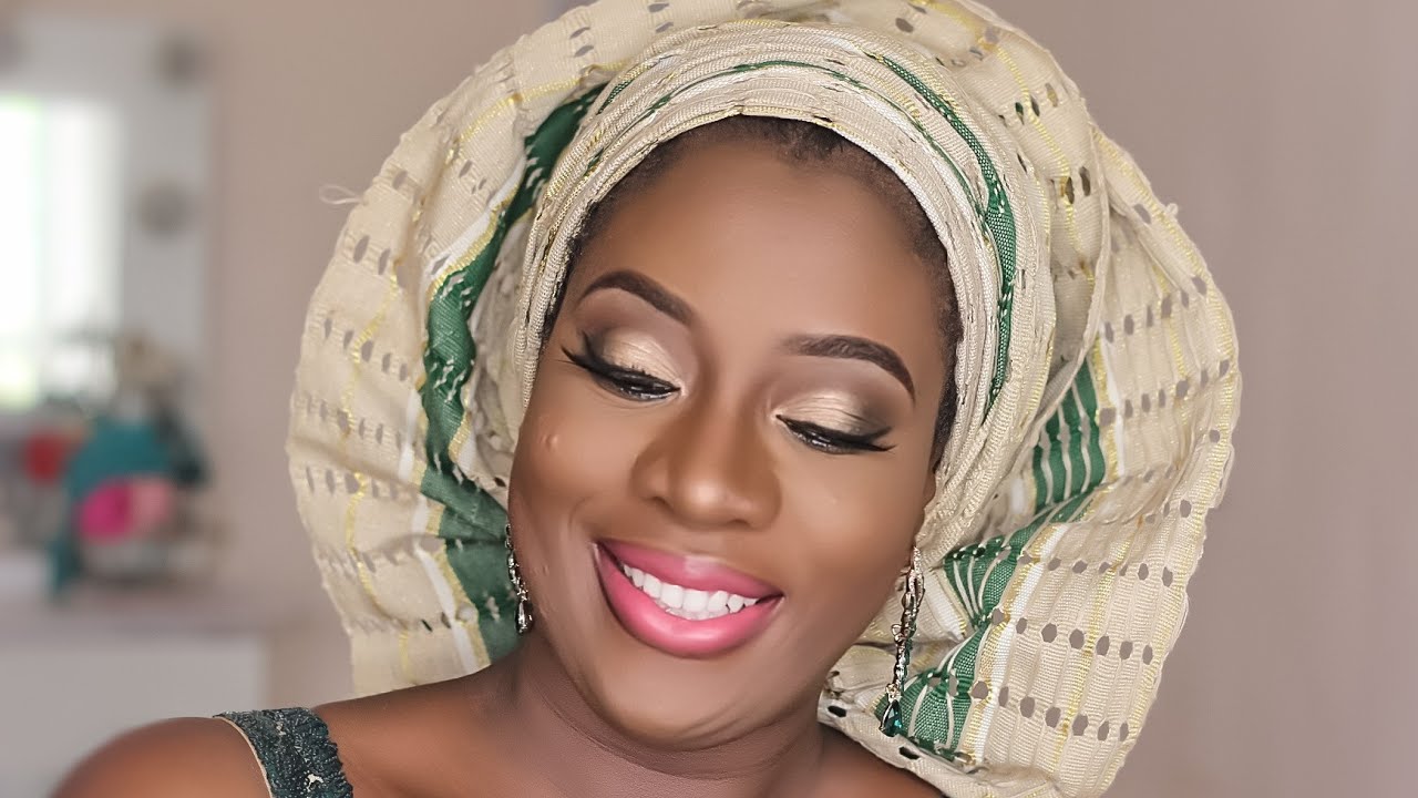 HOW TO TIE A GELE | GRWM | DRESS INSPIRATION