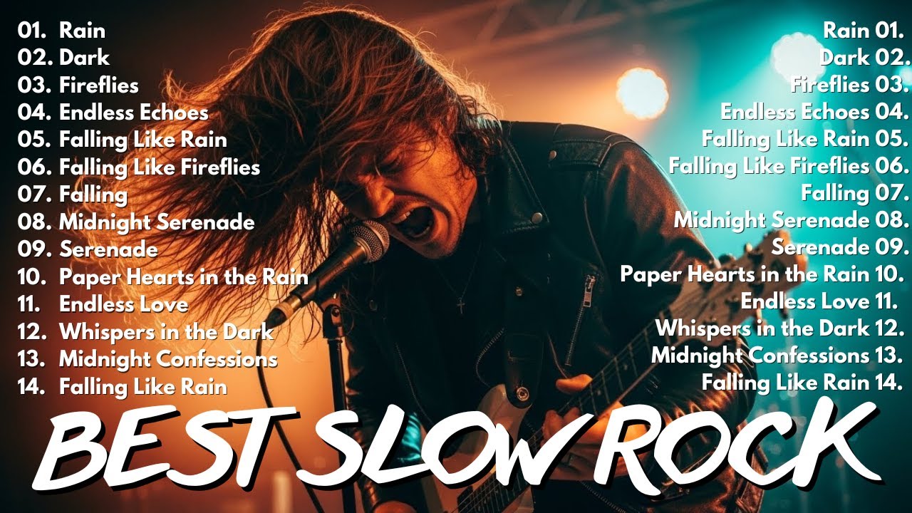 EMOTIONAL ROCK BALLAD | THE SOUNDTRACK OF YOUR BROKEN SOUL 💔 | SLOW ROCK ANTHEM 🎸