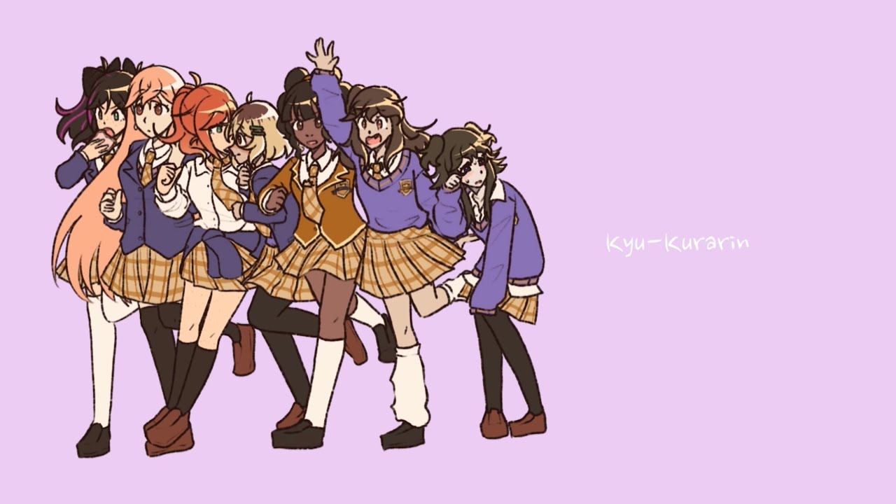 Kyu-kurarin but it’s with my ocs (TW)