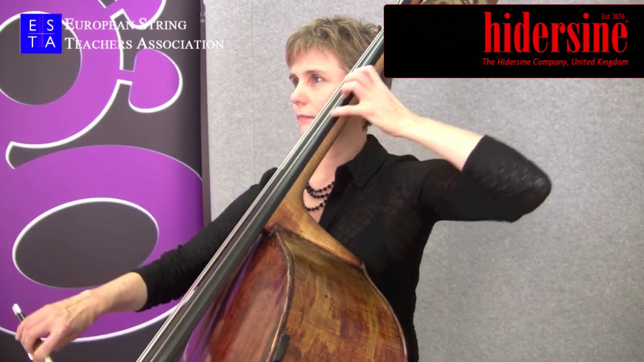 Double bass technique: Shifting Positions