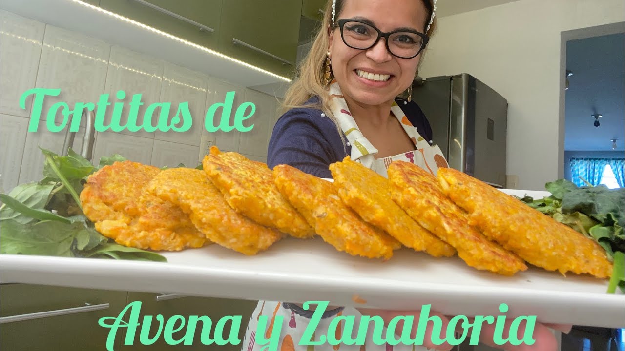 Tortitas de Avena y Zanahoria