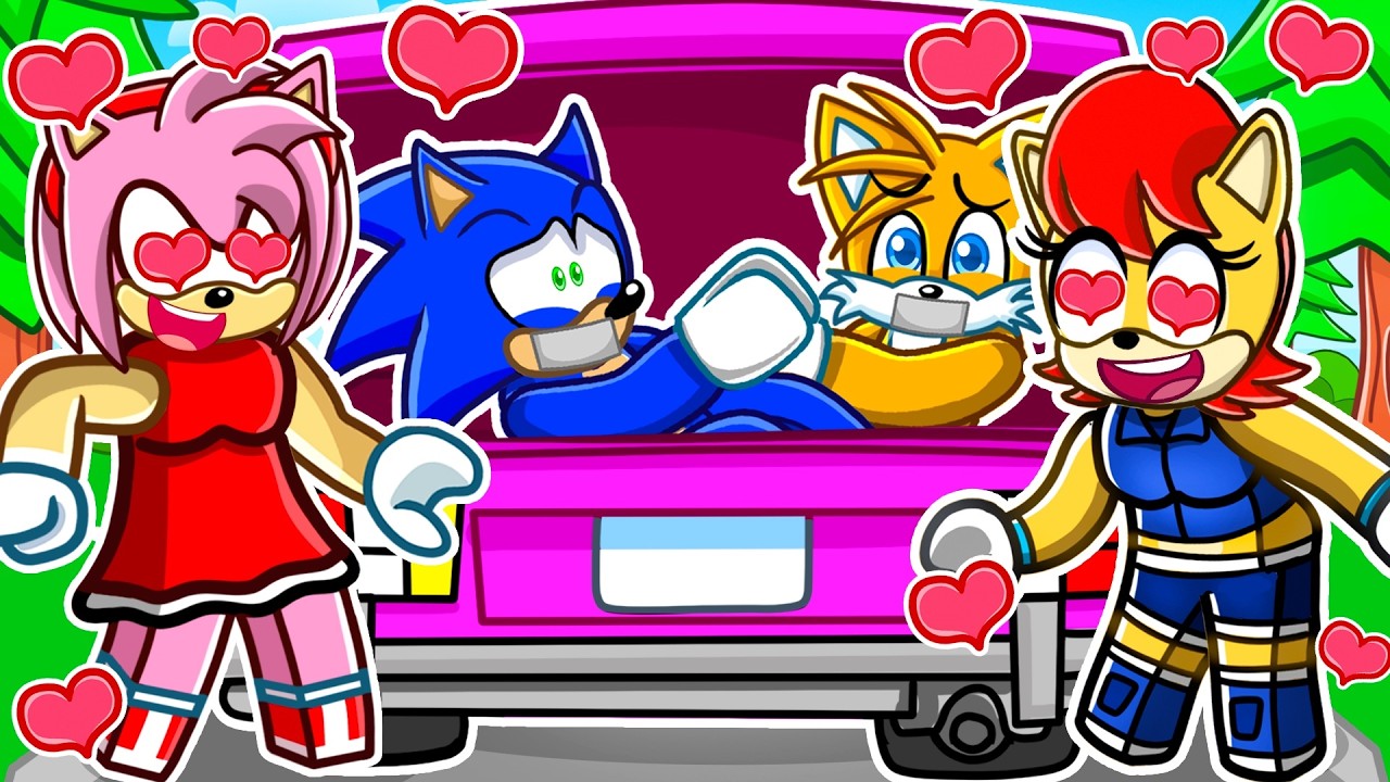CRAZY FAN GIRLS KIDNAPPED SONIC & TAILS in Roblox...