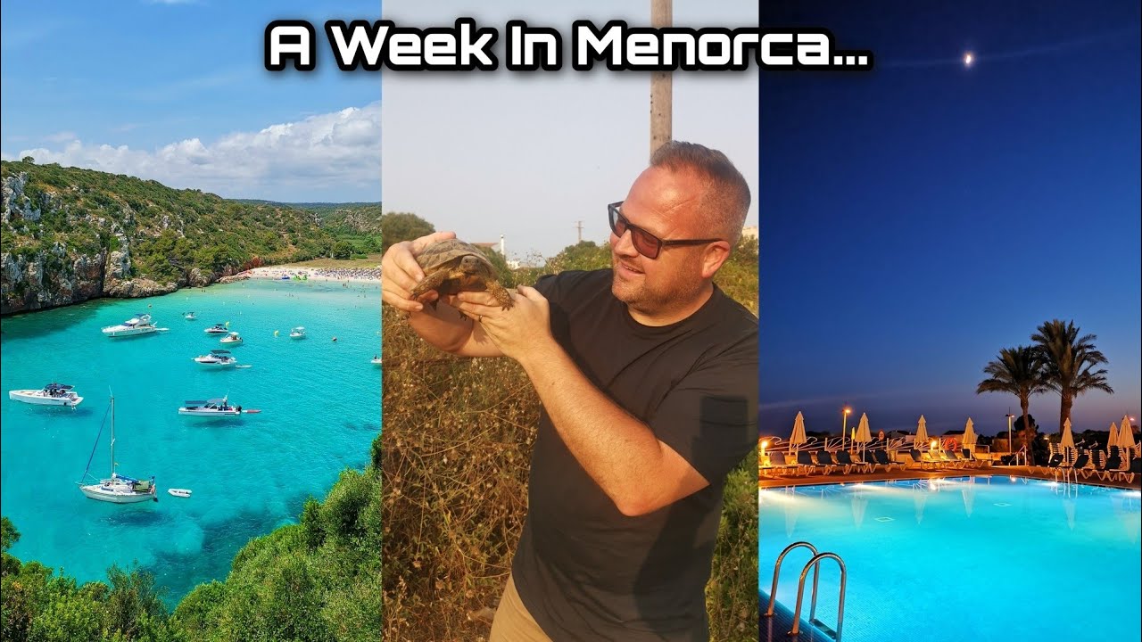On Holiday In Menorca, Spain, at the Minura Sur Menorca & Waterpark...