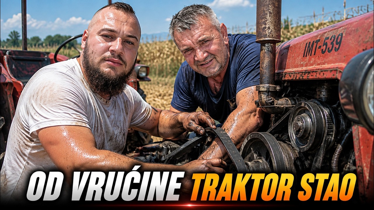ROLE I MIKI - REMEN MI PUKO U TRAKTORA ZBOG SU&Scaron;E😂
