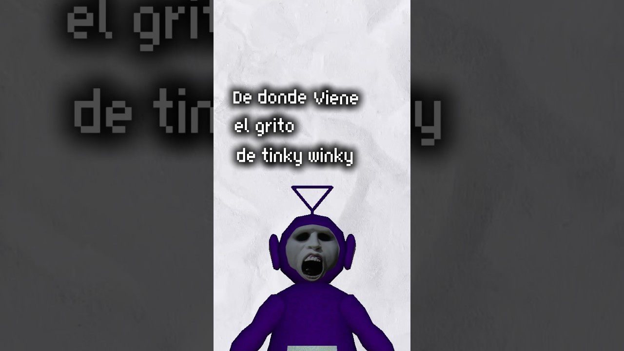 De d&oacute;nde viene este grito? #games #slendytubbies #terror