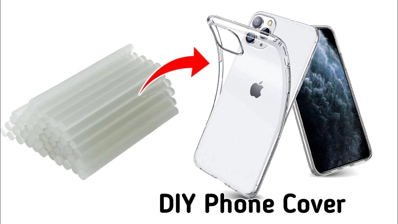 How to make a phone cover with hot glue