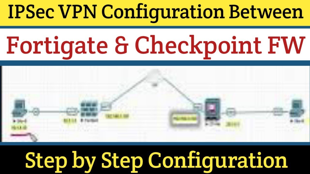 День 14 | Настройка IPSec VPN между Checkpoint и межсетевым экраном Fortigate