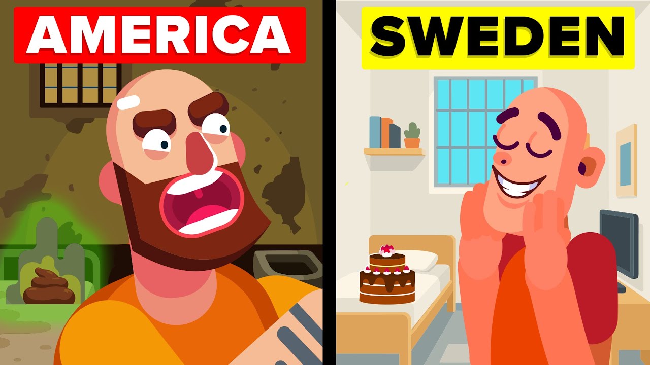 USA vs Sweden - What First 24 Hours in Prison Feel Like
