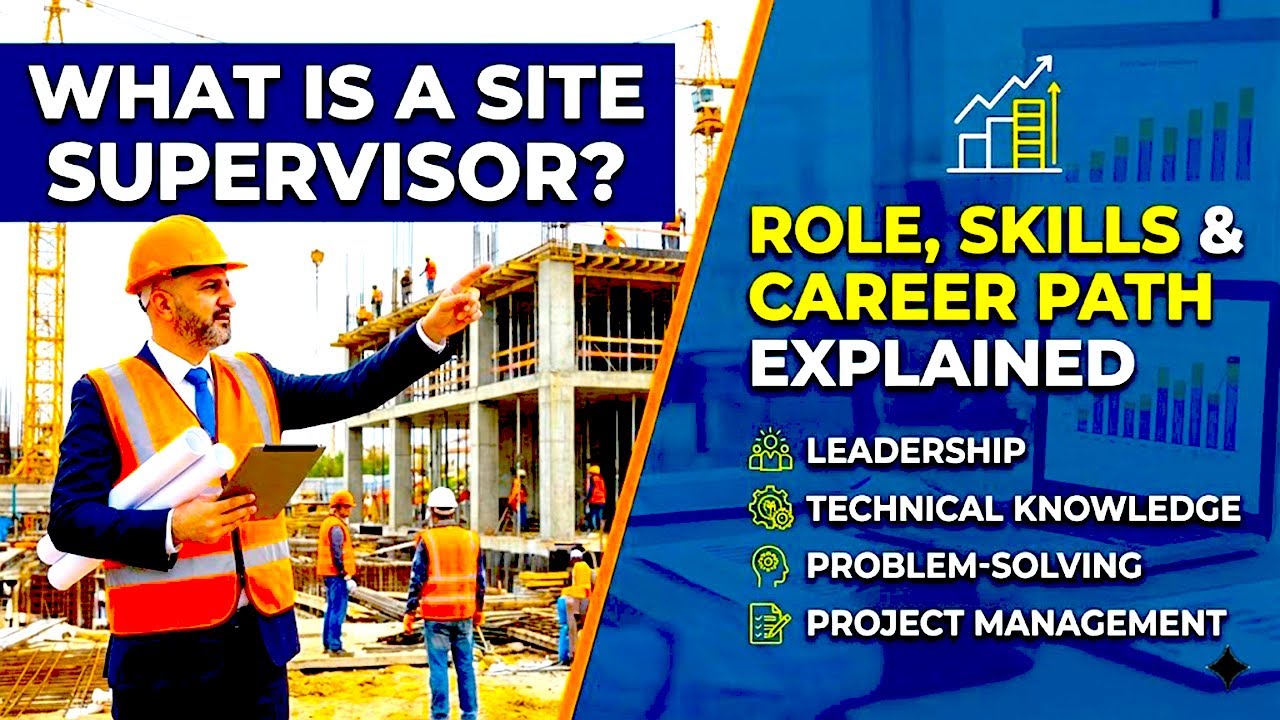 What is a Site Supervisor? Role, Skills & Career Path Explained (Construction)