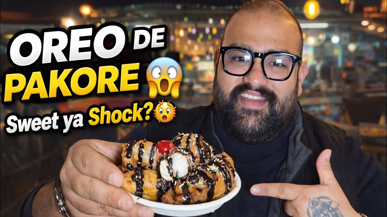 OREO De Pakore 😱 | Chandigarh Ka Sabse Shocking Street Food😱