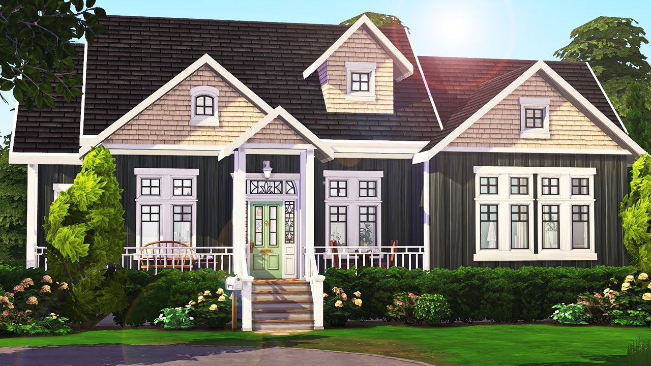 Cozy Countryside || The Sims 4 Family Home: Speed Build