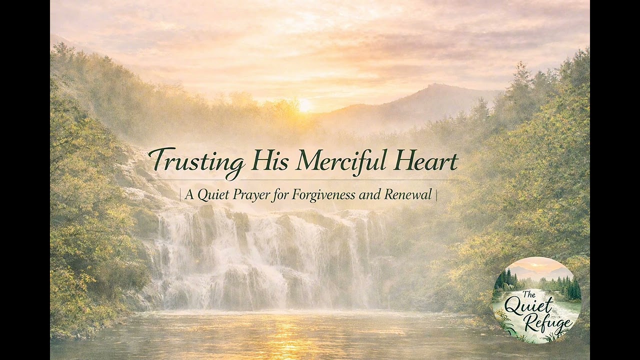 TRUSTING HIS MERCIFUL HEART | A Quiet Prayer for Forgiveness and Renewal 