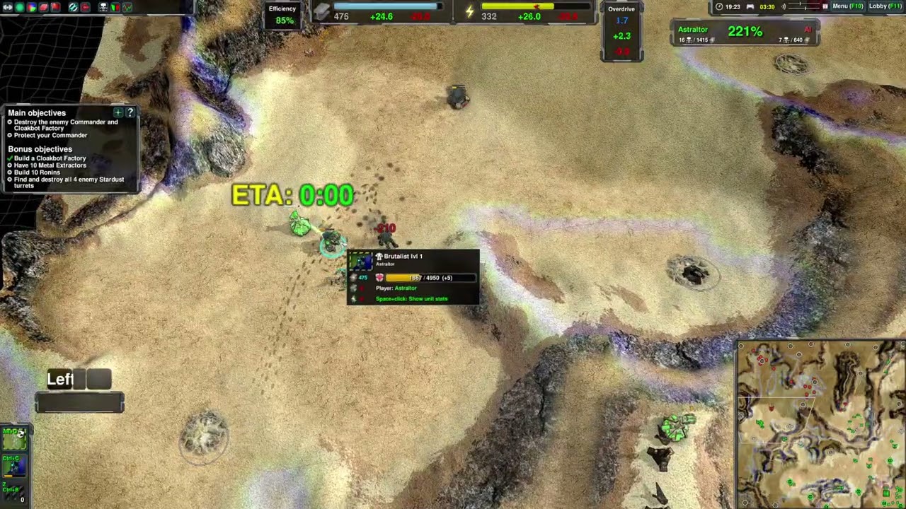 Zero-K Campaign Brutal Difficulty: Beth XVII