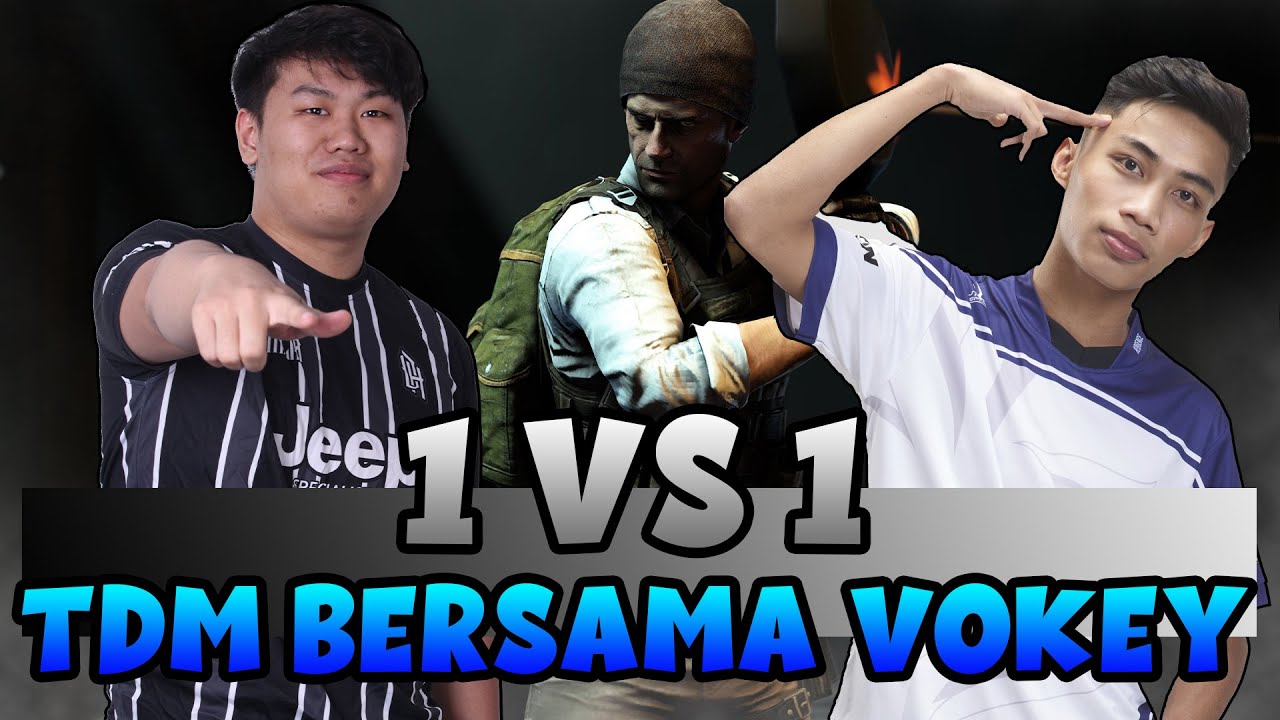 PERLAWANAN YANG SENGIT INAOKI DAN VOKEY 1V1 TDM FREESTYLE!