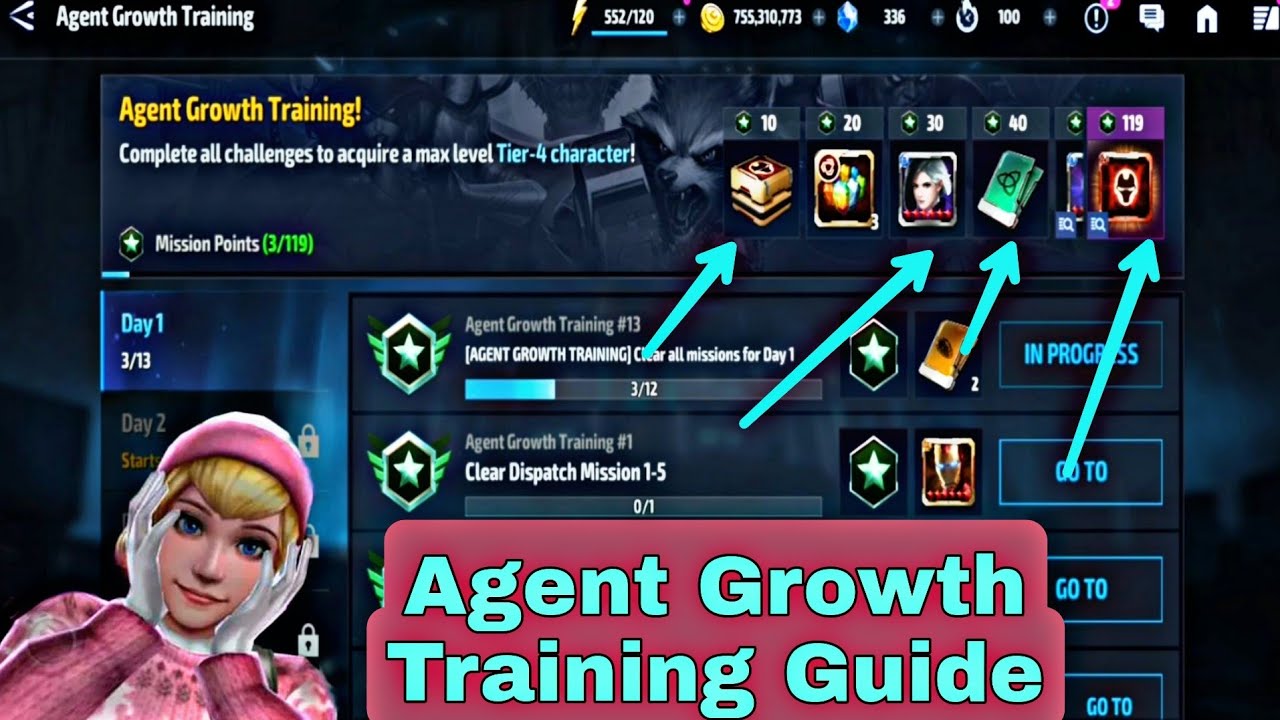 Руководство по обучению и развитию агентов - Marvel Future Fight