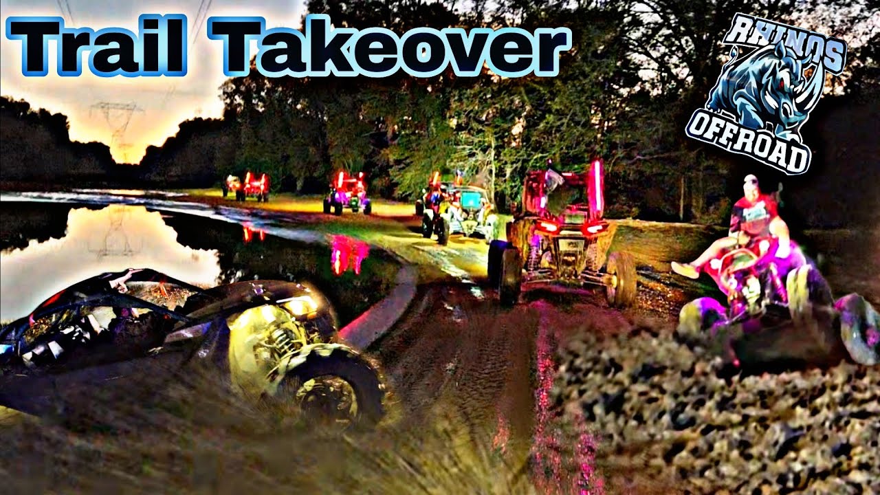 Прокатитесь по пересеченной местности в парке квадроциклов River Run с компанией Rhinos OffRoad!