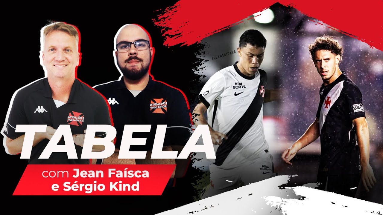 VEM PRO TABELA DO AV. CONFIRA AS ÚLTIMAS NOTÍCIAS DO VASCO! | com Jean Faísca e Sergio Kind