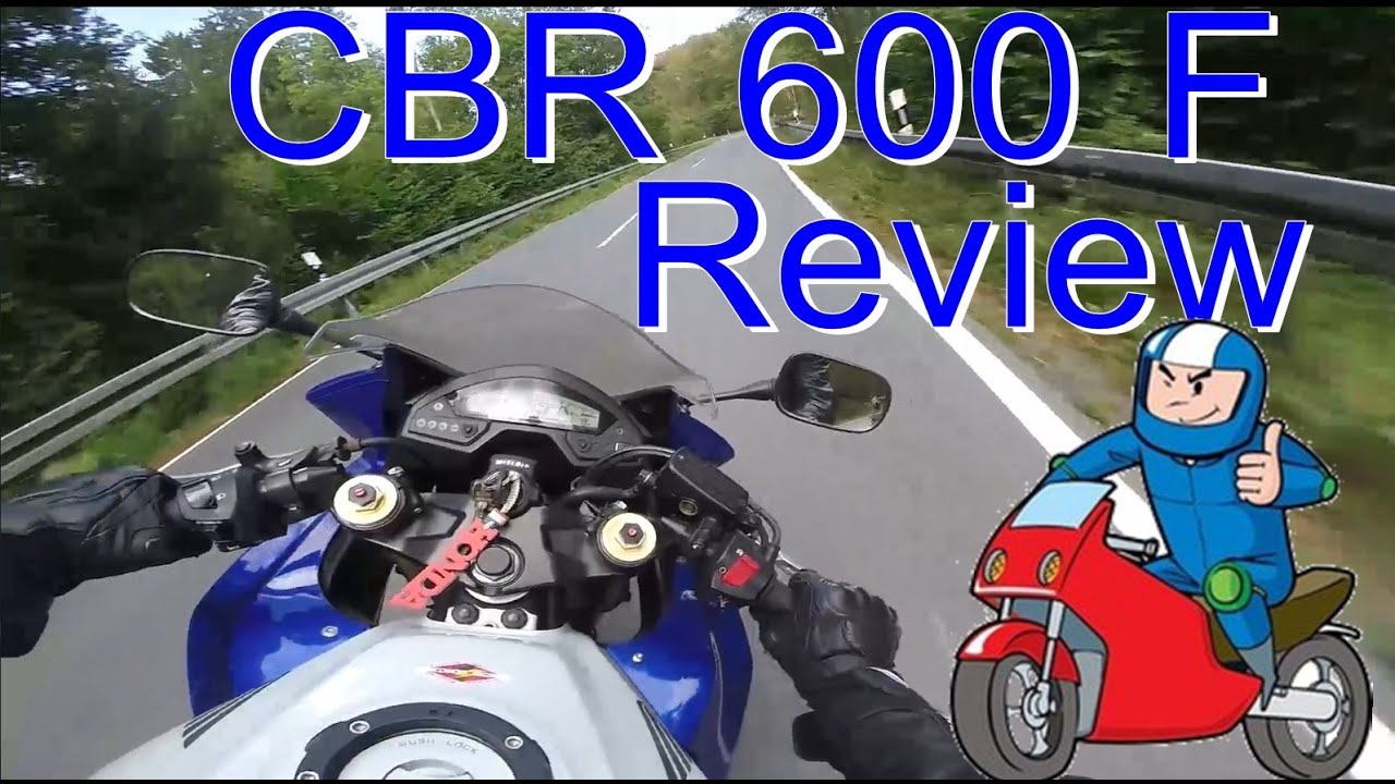 Honda CBR600F Review & Test / Motovlog Deutsch, German