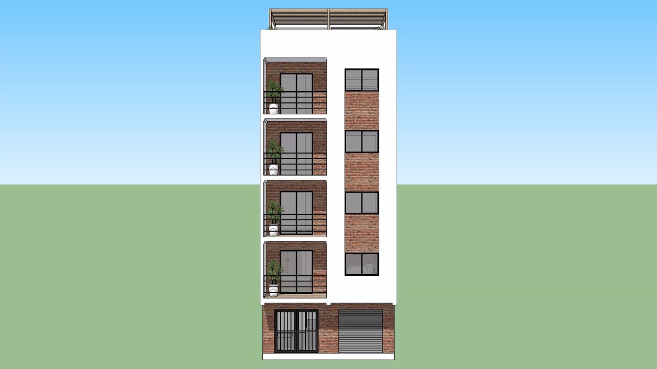 PROYECTO | APARTAMENTOS EN 6 X 12 METROS