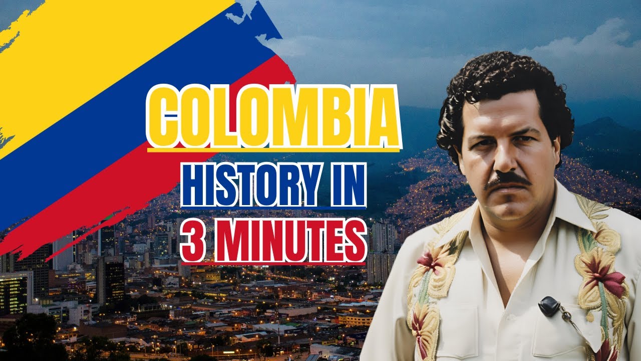 Colombian History in 3 Minutes #colombia #history
